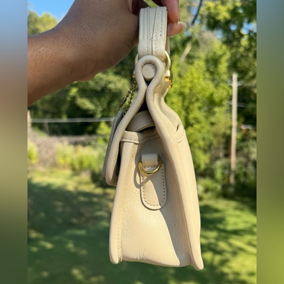 Vintage Coach Winnie Top Handle 9023 Bone - Picture 3 of 13